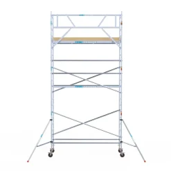 Euroscaffold basic rolsteiger – Professionele steiger 90x305 cm – 7,2 meter werkhoogte