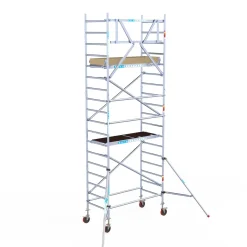 Euroscaffold basic rolsteiger – Professionele steiger 90x190 cm – 6,2 meter werkhoogte