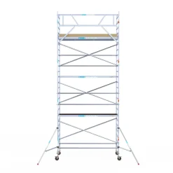 Euroscaffold basic rolsteiger – Professionele steiger 135x305 cm – 8,2 meter werkhoogte