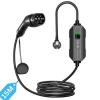 Grodt Ev4u Mobiele Thuislader Type 2 - 15 Meter - 6a-16a - Ip67 Waterdicht - Type 2 Vanaf