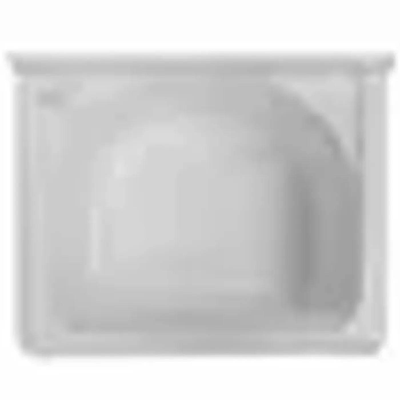 Excellence Wasbak Pilozzo - Polypropyleen - Vierkant - Wit - 59x38x26cm