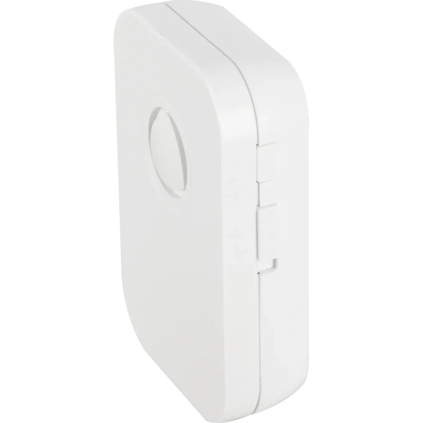Exin gong - batterij - met beldrukker - wit