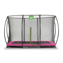 EXIT Toys Exit Silhouette Inground Trampoline 214x305cm Met Veiligheidsnet - Roze
