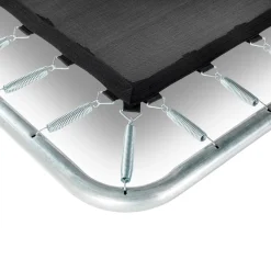 Exit Silhouette Inground Trampoline 244x366cm Met Veiligheidsnet - Roze