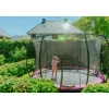 Exit Silhouette Inground Trampoline Ø427cm Met Veiligheidsnet - Roze