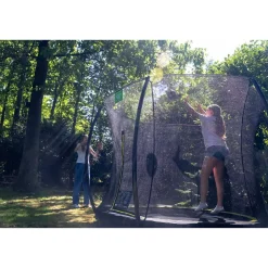 Exit Silhouette Inground Trampoline Ø305cm Met Veiligheidsnet - Roze