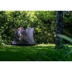 Exit Silhouette Inground Trampoline Ø305cm Met Veiligheidsnet - Groen