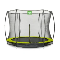 Exit Silhouette Inground Trampoline Ø305cm Met Veiligheidsnet - Groen