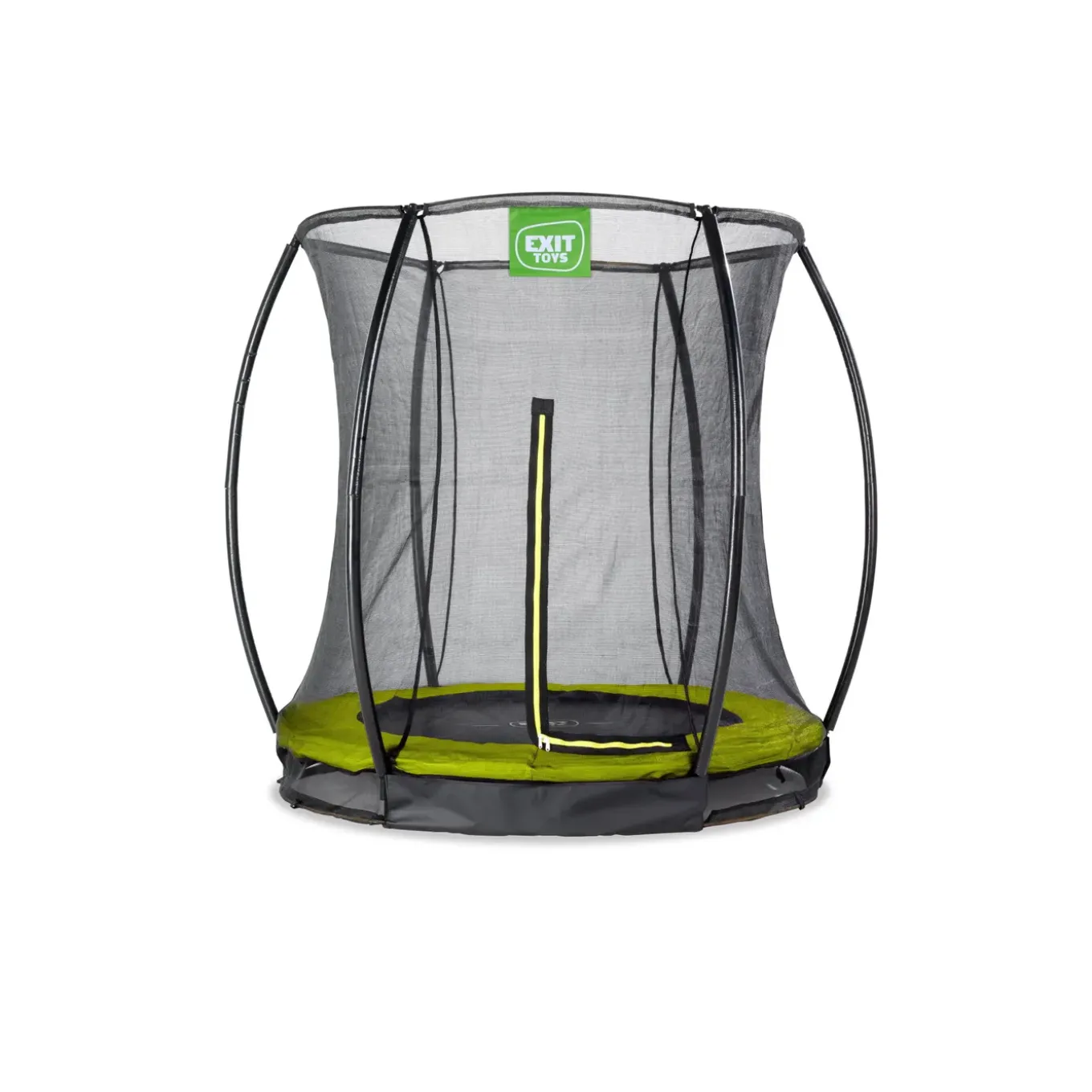 Exit Silhouette Inground Trampoline Ø183cm Met Veiligheidsnet - Groen