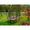 Exit Silhouette Trampoline 244x366cm - Roze
