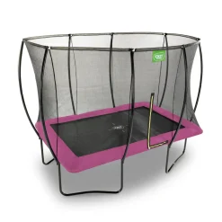 Exit Silhouette Trampoline 244x366cm - Roze