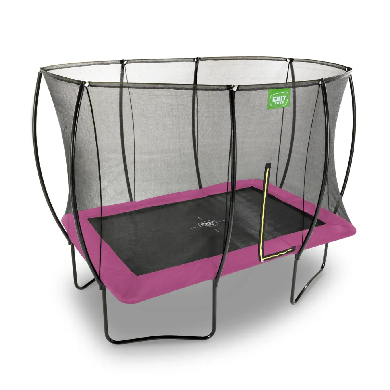 Exit Silhouette Trampoline 244x366cm - Roze