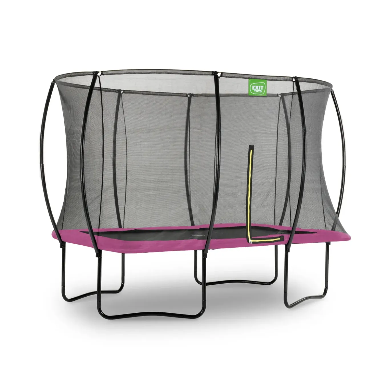Exit Silhouette Trampoline 244x366cm - Roze