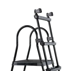 Exit Zwembadtrap - Zwart - Voor framezwembaden 108-122cm - Opklapbaar