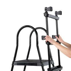 Exit Zwembadtrap - Zwart - Voor framezwembaden 108-122cm - Opklapbaar