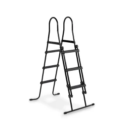Exit Zwembadtrap – Zwembadladder – Frame Zwembad Trap – Anti-slip – Opklapbaar – Zwart