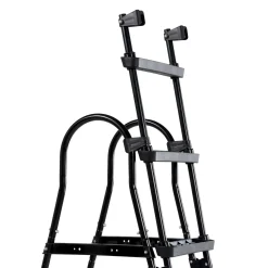 Exit Zwembadtrap – Zwembadladder – Frame Zwembad Trap – Anti-slip – Opklapbaar – Zwart