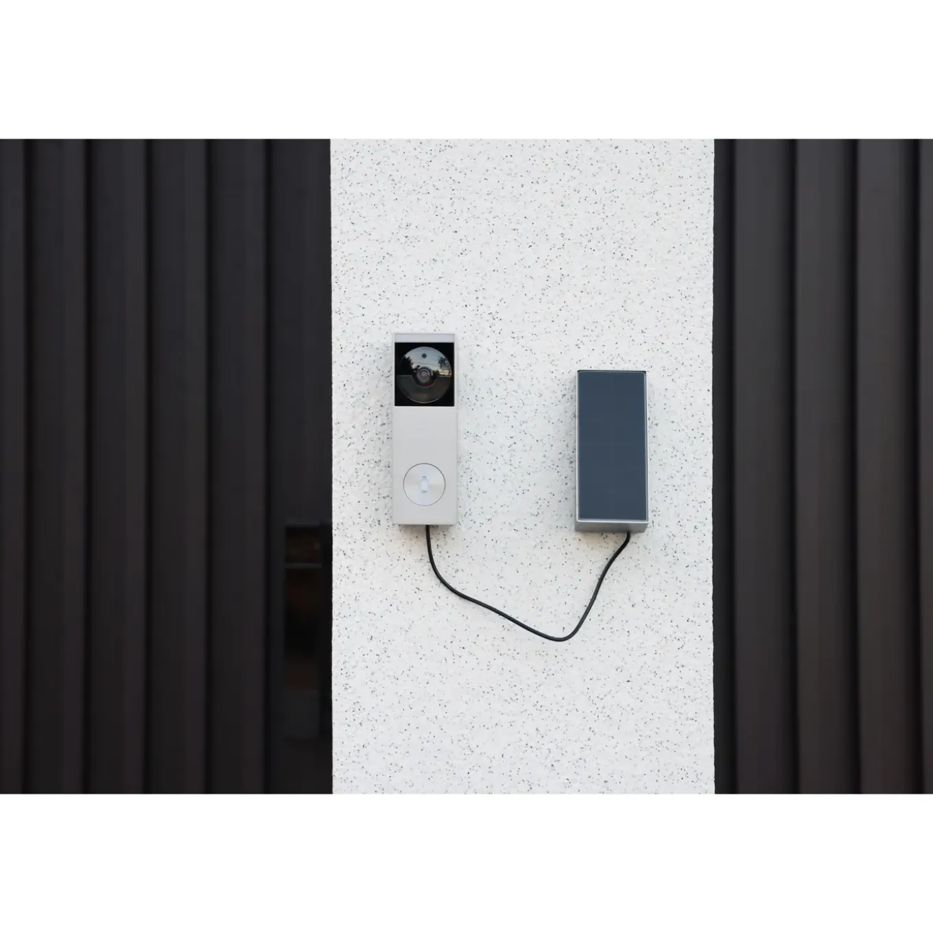 EZVIZ Draadloze Deurbel met Camera - Inclusief Zonnepaneel - Grijs