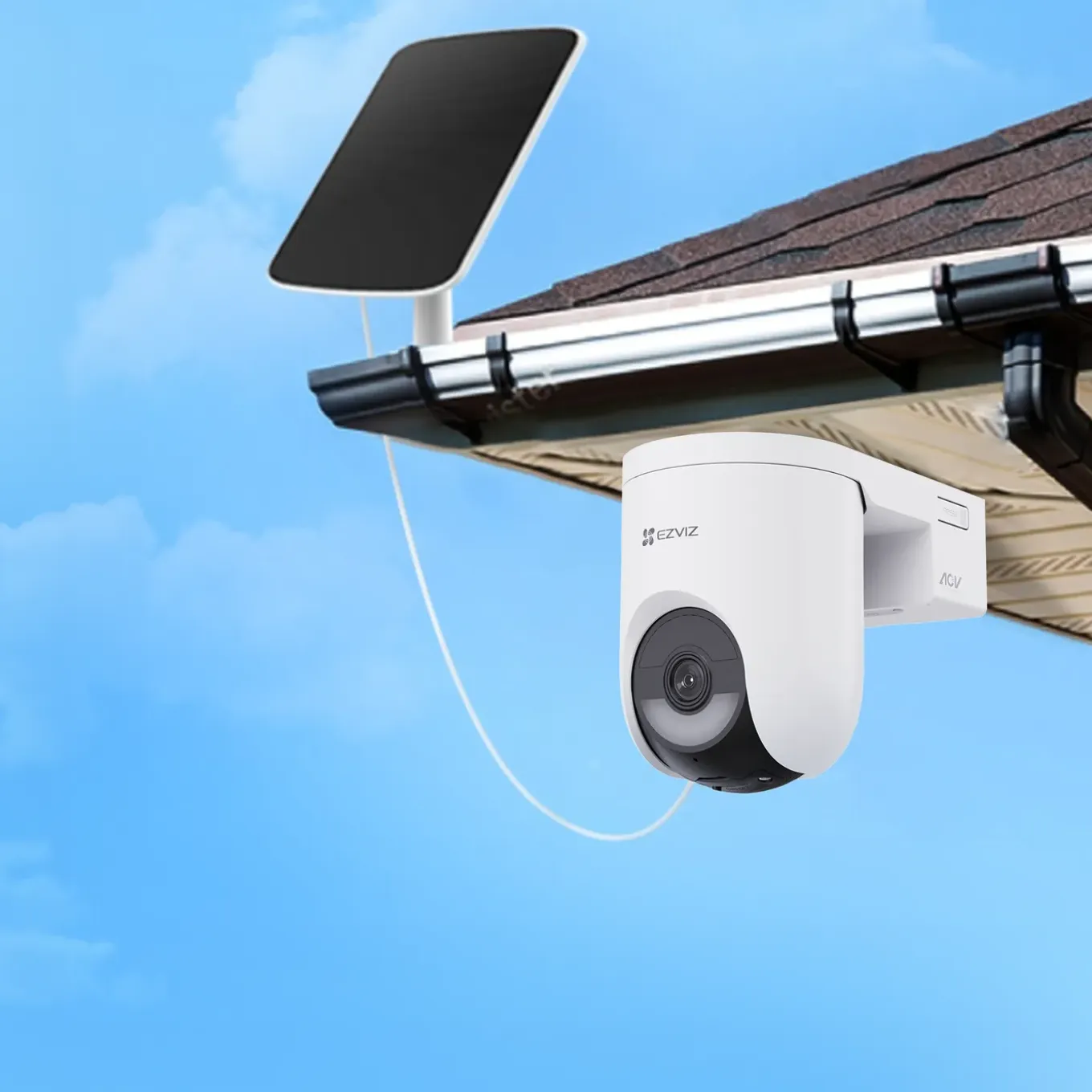 Ezviz HB8 Lite Kit 2K+ Beveiligingscamera voor Buiten - Op Batterij - 2K+