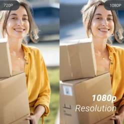 EZVIZ slimme videofoon HP5 zwart-grijs