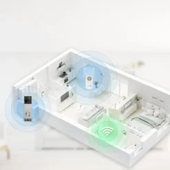 Ezviz Videodeurbel Ep3x Pro + Ch1 2k Voordeurset + Zonnepaneel + Wifi - Zwart