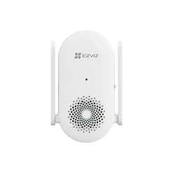 Ezviz Videodeurbel Ep3x Pro + Ch1 2k Voordeurset + Zonnepaneel + Wifi - Zwart