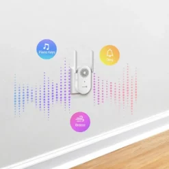 Ezviz Videodeurbel Ep3x Pro + Ch1 2k Voordeurset + Zonnepaneel + Wifi - Zwart