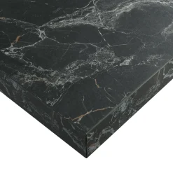 Sencys FAB Werkblad Aanrechtblad - Pietra Nero - 304x64cm - 16mm