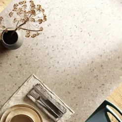 Sencys FAB Werkblad Aanrechtblad - Terrazzo Italiaanse Steen - 304x64cm - 38mm