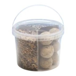 Famiflora Assortiment Buitenvogels Mixbox - 4 Emmers - 3 Soorten Vogelvoer - 6.4 Kg (4 X 1.6kg)