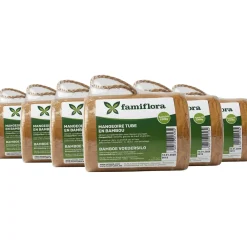 Famiflora Gevulde Voedersilo Voor Buitenvogels - 6 Stuks (1.8kg) - Bamboe - +/- 300g Per Stuk