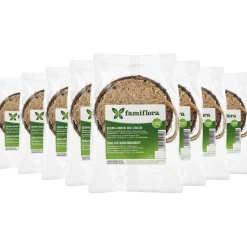 Famiflora Halve Kokosnoot Gevuld - 8 Stuks (1.6kg) - Buitenvogels - Zaden & Insecten