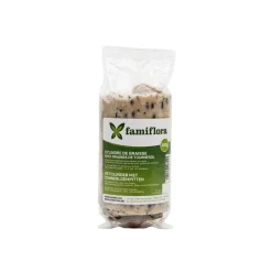 Famiflora Vetvoer Met Zonnebloempitten - Vetcilinder - 32 Stuks (= 11,2kg) - 350 Gram Per Stuk