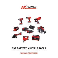 Ferm - Ax-power - Accu Boorhamer - 20v - Excl. Accu En Lader