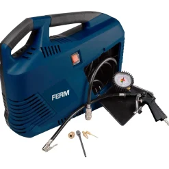 Ferm - Draagbare Compressor - 1100w - 8 Bar - 180l/min
