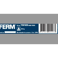 Ferm - Steekwagen - Max. 225kg - Steekplaat 350x180mm