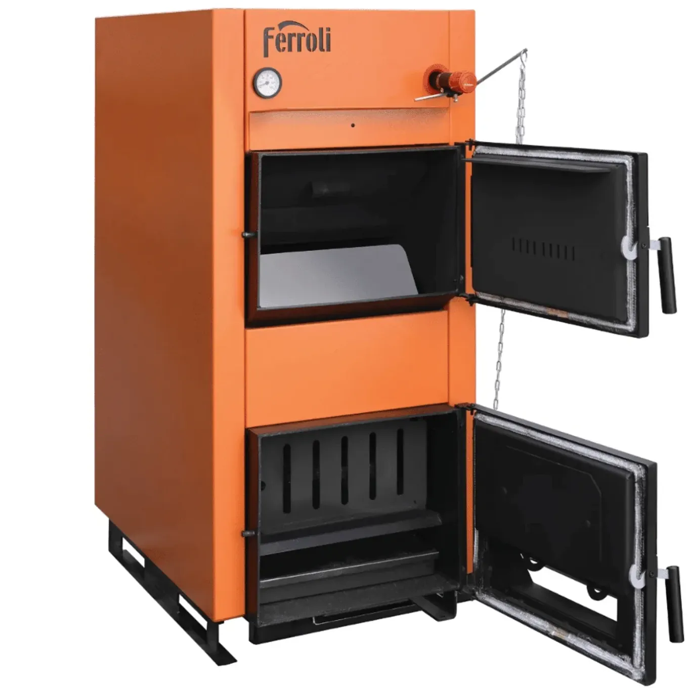 Ferroli - Houtketel - Fsb Plus - Oranje - 1200 X 560 X 960 Mm - 35 Kw