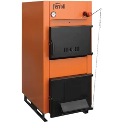Ferroli - Houtketel - Fsb Plus - Oranje - 1200 X 560 X 960 Mm - 35 Kw