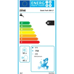 FERROLI - Thermodynamische Boiler - Oasis Tech Lt - 260 L
