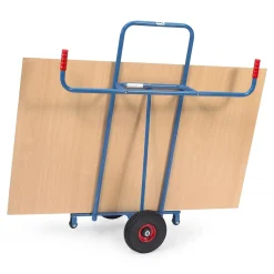 Fetra - Platenwagen - Massief Rubber - 250x60mm