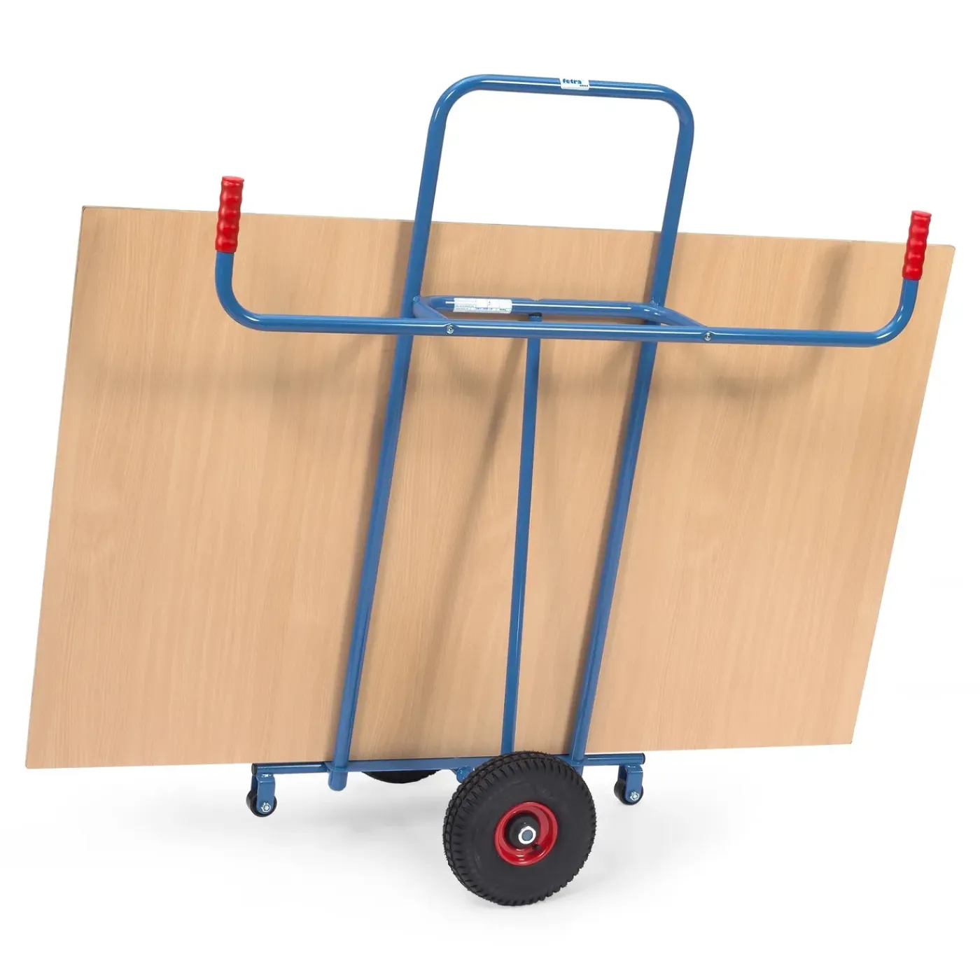Fetra - Platenwagen - Massief Rubber - 250x60mm