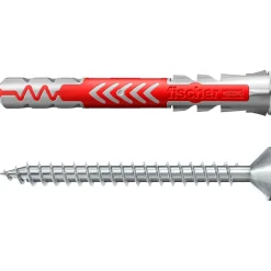 Fischer universele plug DuoPower nylon - diam. 8x65mm - 4 stuks