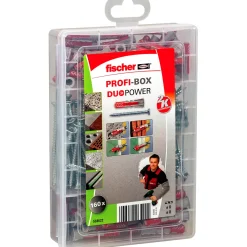 Fischer universele plug DuoPower nylon - 80 stuks