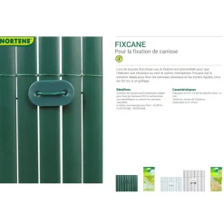 Nortene Fixatie schutting Fixcane grijs - 26 stuks
