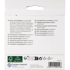 Fix-O-Moll Antislip Meubelpad - Zelfklevend - Polyurethaan - 19x2mm - Rechthoekig - 8 stuks