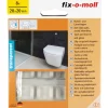 Fix-O-Moll Antislip Meubelpad Stootbuffer - Zelfklevend - PUR - 20x20x7,5mm - Vierkant - 8 stuks