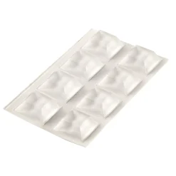 Fix-O-Moll Antislip Meubelpad Stootbuffer - Zelfklevend - PUR - 20x20x7,5mm - Vierkant - 8 stuks