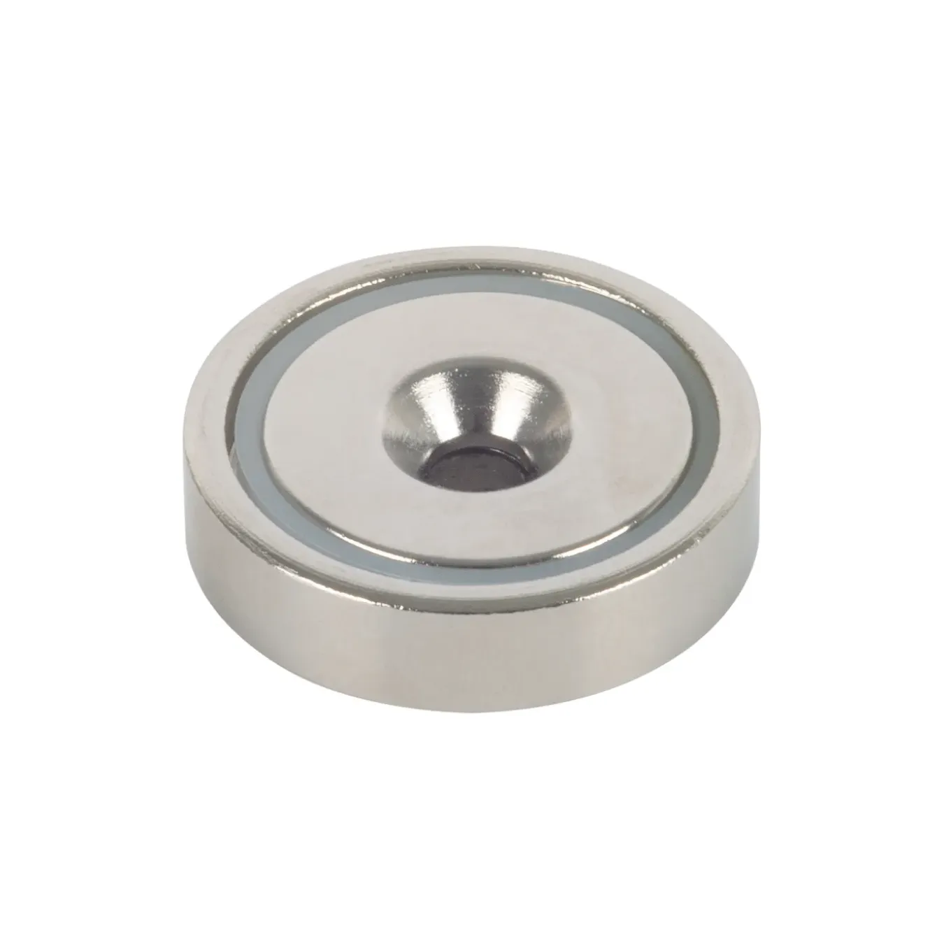 Fix-O-Moll Bevestigingsmagneet - Verzonken Gat - Neodymium - 32x8mm