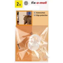 Fix-O-Moll Hoekbeschermers meubels Zelfklevend 25 mm - Transparant Kunststof - 2 stuks