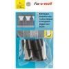 Fix-O-Moll Stoelpootdop - Beschermend - Rond Kunststof Zwart - diam. 18mm - 4 stuks
